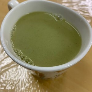 ラム香る♪ホット抹茶オレ☆